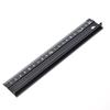 Aluminum Alloy Safety Ruler with Guard 30cm Drafting Ruler  for Crafts and Office Use