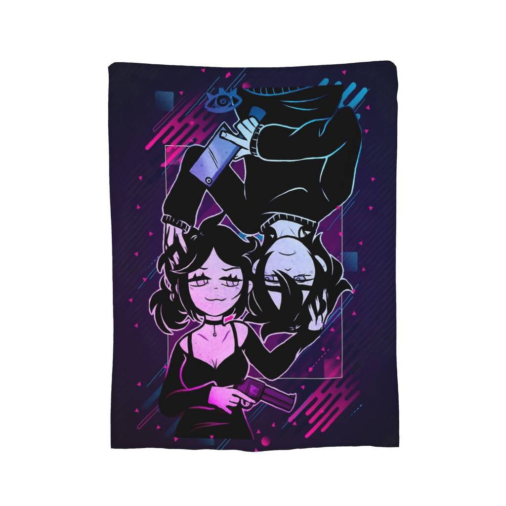 Ashley and Andrew Velvet Throw Blankets The Coffin of Andy and Leyley Modern Blanket for Bed Couch Super Warm Bedroom Quilt,