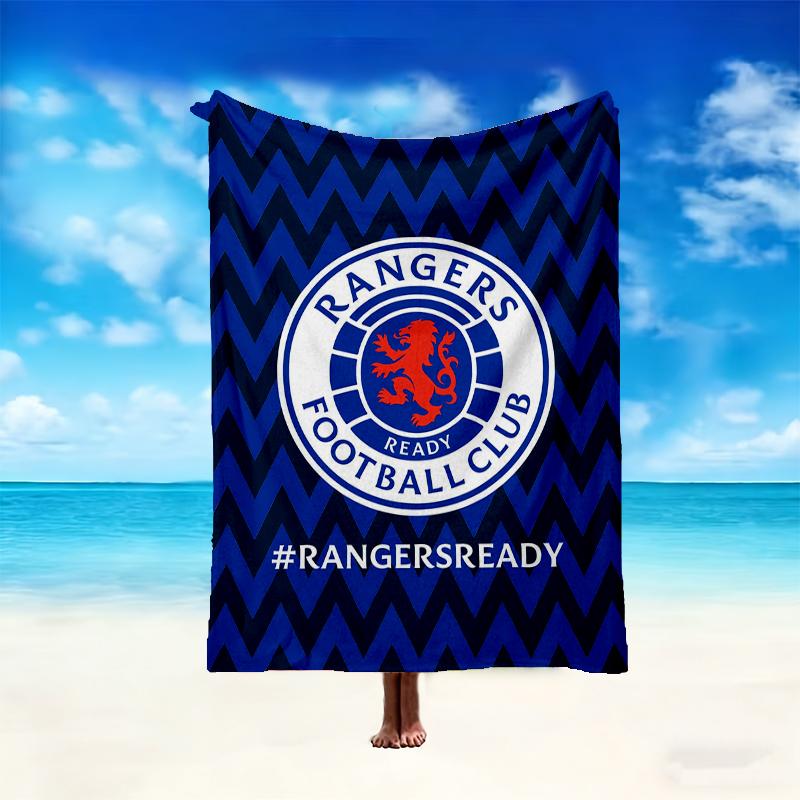 1pc Rangers FC Blanket, Cozy Printed Throw Blanket, A Heartfelt Gift for Your Family and Friends