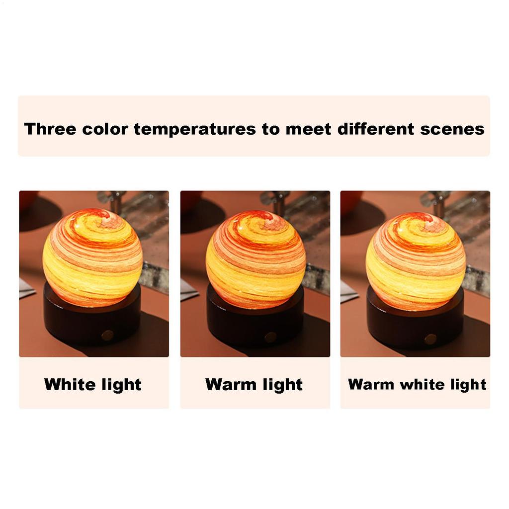 LED Mondlicht Dimmbar Schreibtischdekorationen Wiederaufladbares Tischlicht Für Wohnzimmer Kinderzimmer Leseecke Studentenwohnheim Hotel Wohnung