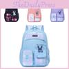 Adorable Large Capacity School Bag With Arc Shoulder Straps For Boys And Girls