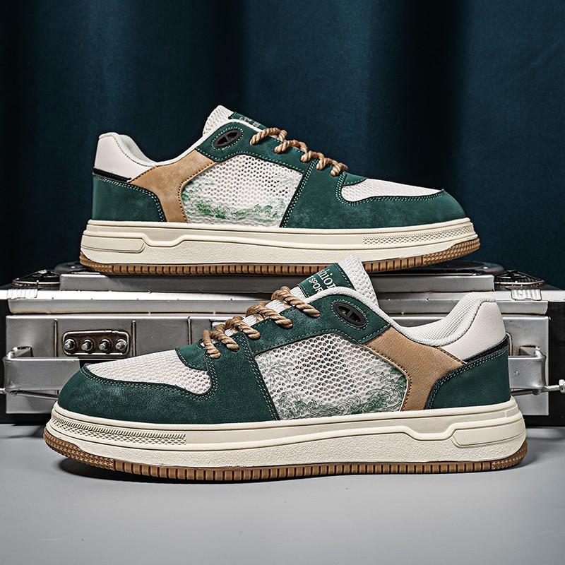 

Мужские борцовки большого размера новая повседневная обувь модная молодежная дышащая сетчатая обувь трендовая студенческая спортивная обувь 47