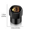 4PCS/LOT DIY Universal For Lion Shape Car Wheel Tire Air Valve Caps Stem Car Stickers For Cars Motor Auto Accessories Decor Gift