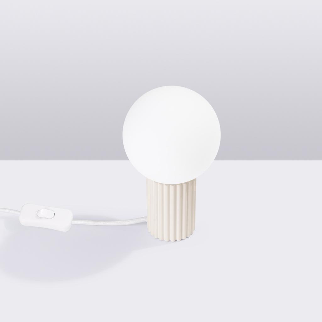 Halo desk lamp beige