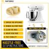PartsBroz WP9709707 9709707 Rubber Foot Pads (5-Pack) - Compatible With Whirlpool KitchenAid Stand Mixer Blender - Replaces AP6013808 115792 1376946