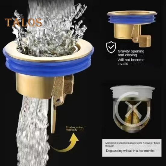 Automatic Floor Drain Core Anti-Odor Anti-Leakage Quick Drainage Anti-Insect Fast Drainage Floor Grate