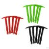5 Pcs Nylon PlasticTent Stakes Pegs Heavy Duty for Camping