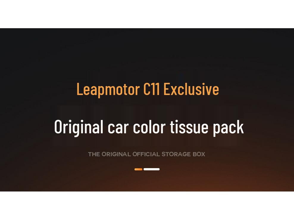 Compatible with Leapmotor C11: Seat Hanging Tissue Box for Center Console - Car Interior Decoration