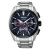 Astron Origin Global Line Sport 5X Titanium GPS Satellite Radio Wave Correction SBXC103 Silver & Black Men's Watch