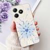 4G Clear For Realme Note 60 Case RMX3933 Luxury Butterfly Love Flowers Cool Lion Painted Phone Case For Realme Note 60X RMX3938