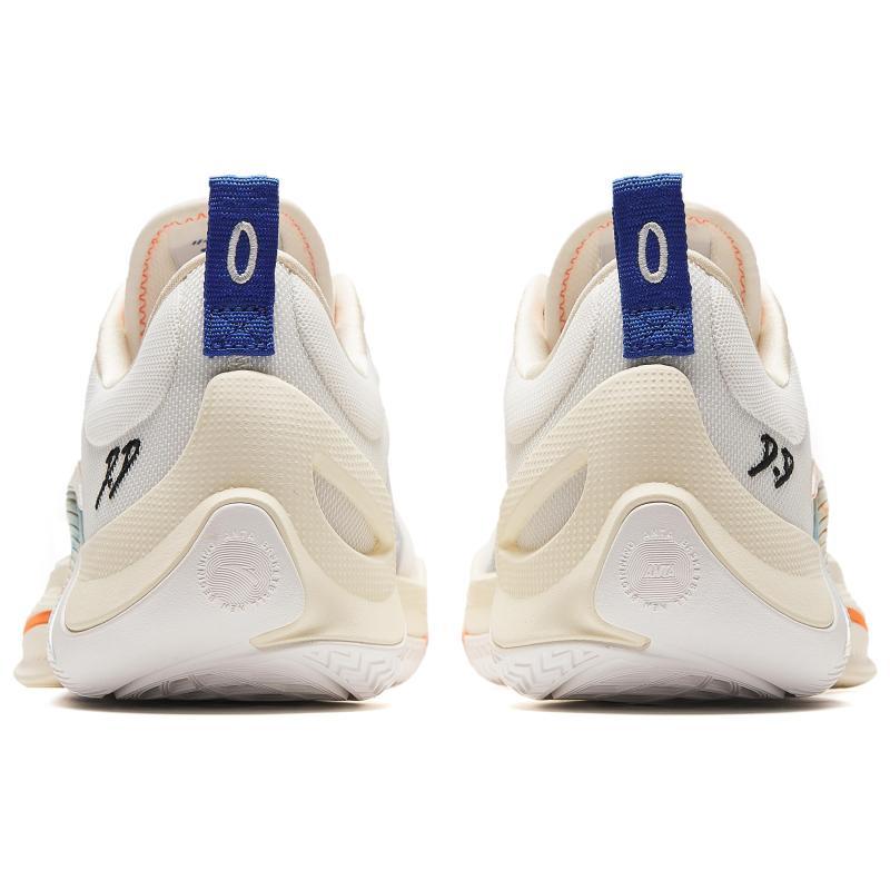 Anta Instantaneous 1 Low Top Basketball Shoes Men's Papyrus White Sneakers 912411110Q-7