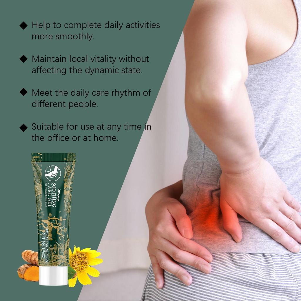 South Moon Joint Care Gel 50g for knee and wrist discomfort relief, an external massage care gel.