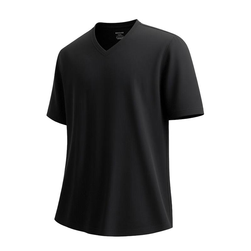 Hodo Men's V-Neck Cotton Blend Short Sleeve T-Shirt