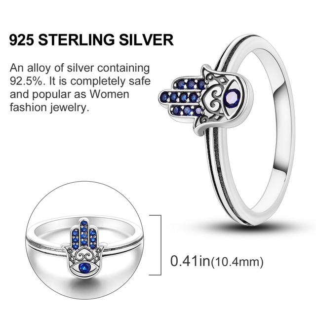 925 Sterling Silver Simple Zirconium Ring Twisted Cord Finger Ring Beaded For Women Luxury Fine Jewelry Gift Party