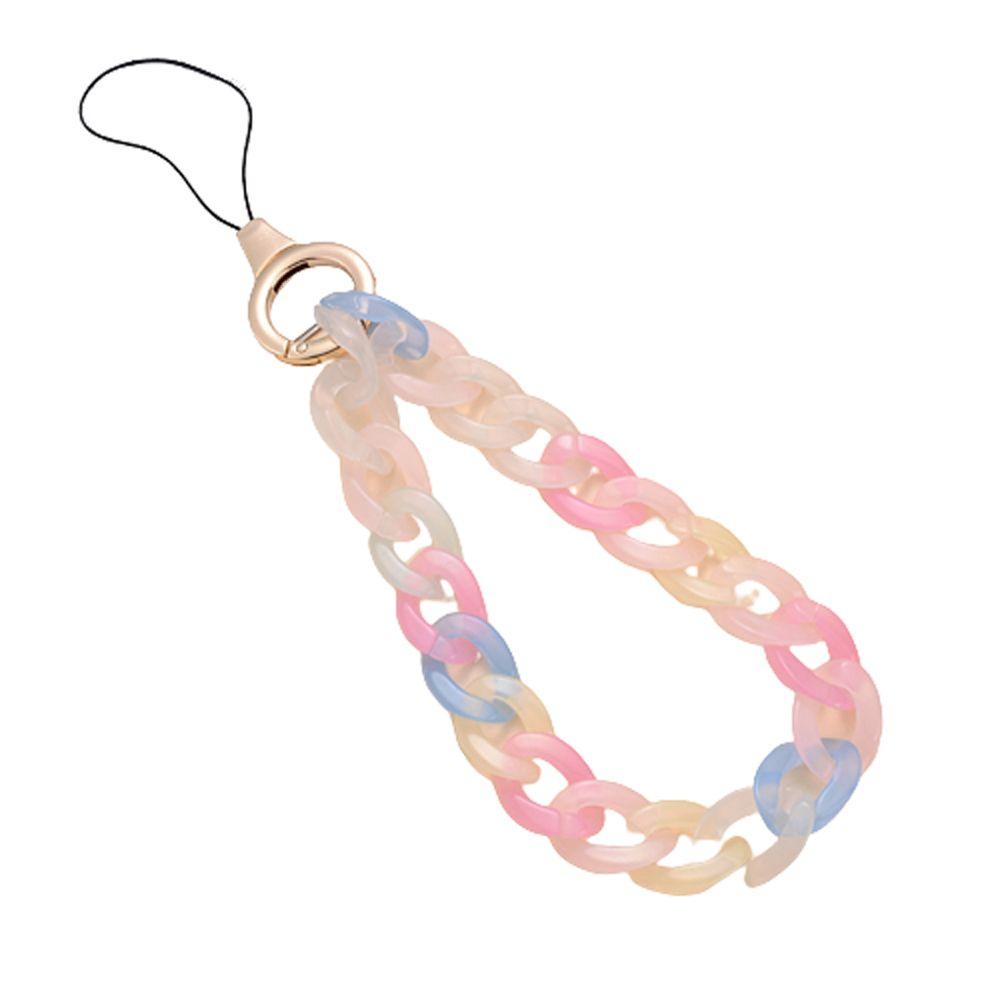 Charms Anti-fall Acrylic Jewelry Accessories Cell Phone Lanyard Phone Strap Mobile Phone Chain