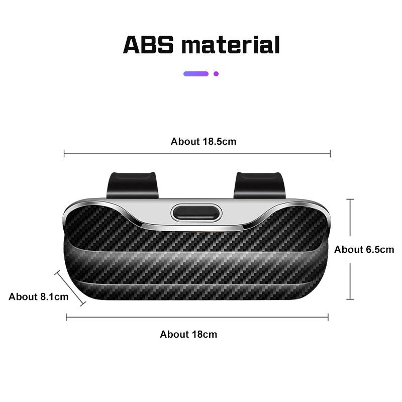 Car Visor Glasses Case Sunglasses Holder For Jaguar XE XF XJ F-Type F-Pace XKR XEL XFL S F XK XJL XJ6 Eyeglasses Box Accessories