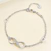 Vintage Fashion Metal Shell Beaded Bracelet for Women Minimalism Metal Geometric Temperament Hand Chain Marine Life Jewelry Gift