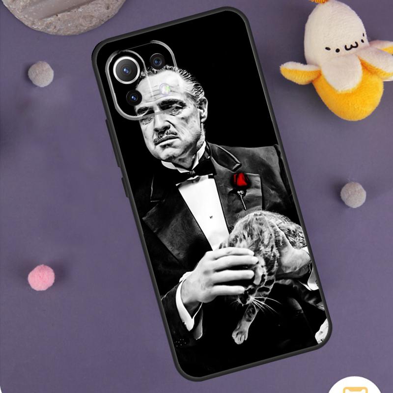 The Godfather Don Corleone Case For Xiaomi 15 Ultra 14 13T 14T 15T 17 Pro Max POCO F8 Ultra F5 F6 F7 X5 X6 X7 Pro Cover