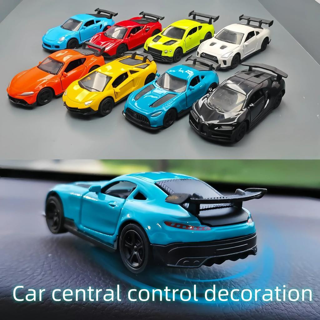 Sports Car Drift Rotating Car Decor Auto Dashboard Turning Racing Model Decoration Cars Individuality Center Console Decoration