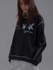 SORRY, TOO MUCH LOVE Never Lost Star Sweatshirt_Black