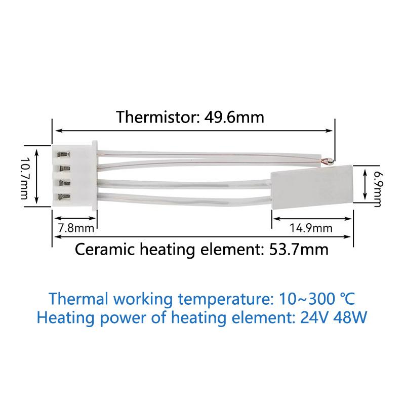 Pour Flashforge Adventurer 5M Kit Buse Mise à Niveau Hotend Tête d'Impression Buse Démontable Rapidement Ad5M Kit Buse Acier Dur 0.4Mm