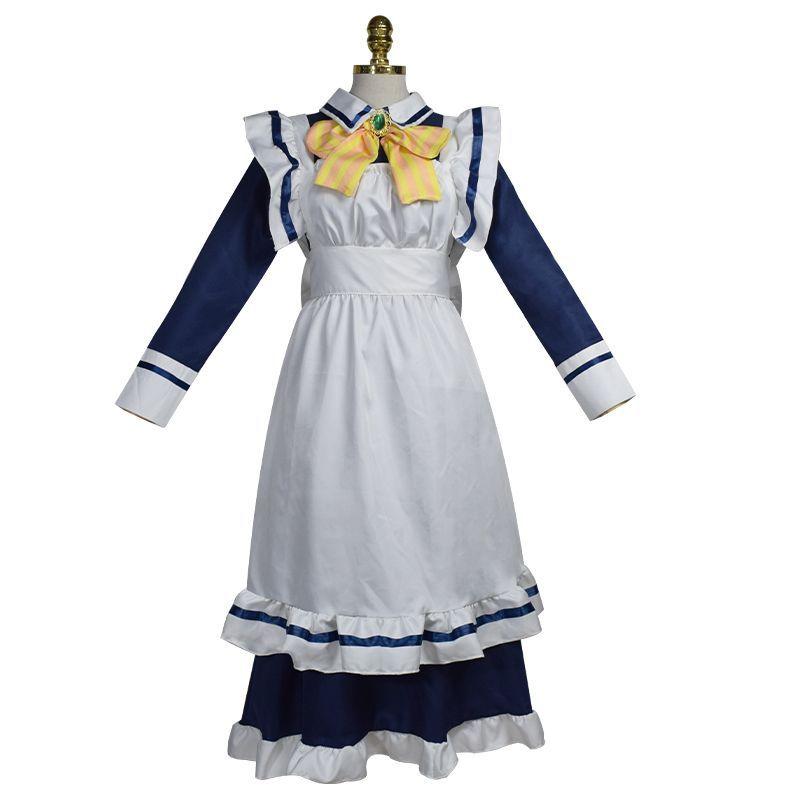 Oblečení pro služky Muži nosí Cosplay Roztomilé japonské šaty Lolita Anime Oblečení pro služky Loli Black Maid Oblečení Lolita Kawaii Gothic