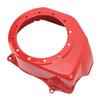 Starter Shroud Fan Flywheel Cover Red Metal Recoil Pull Starter Cooling Fan Cover for GX160 5.5HP