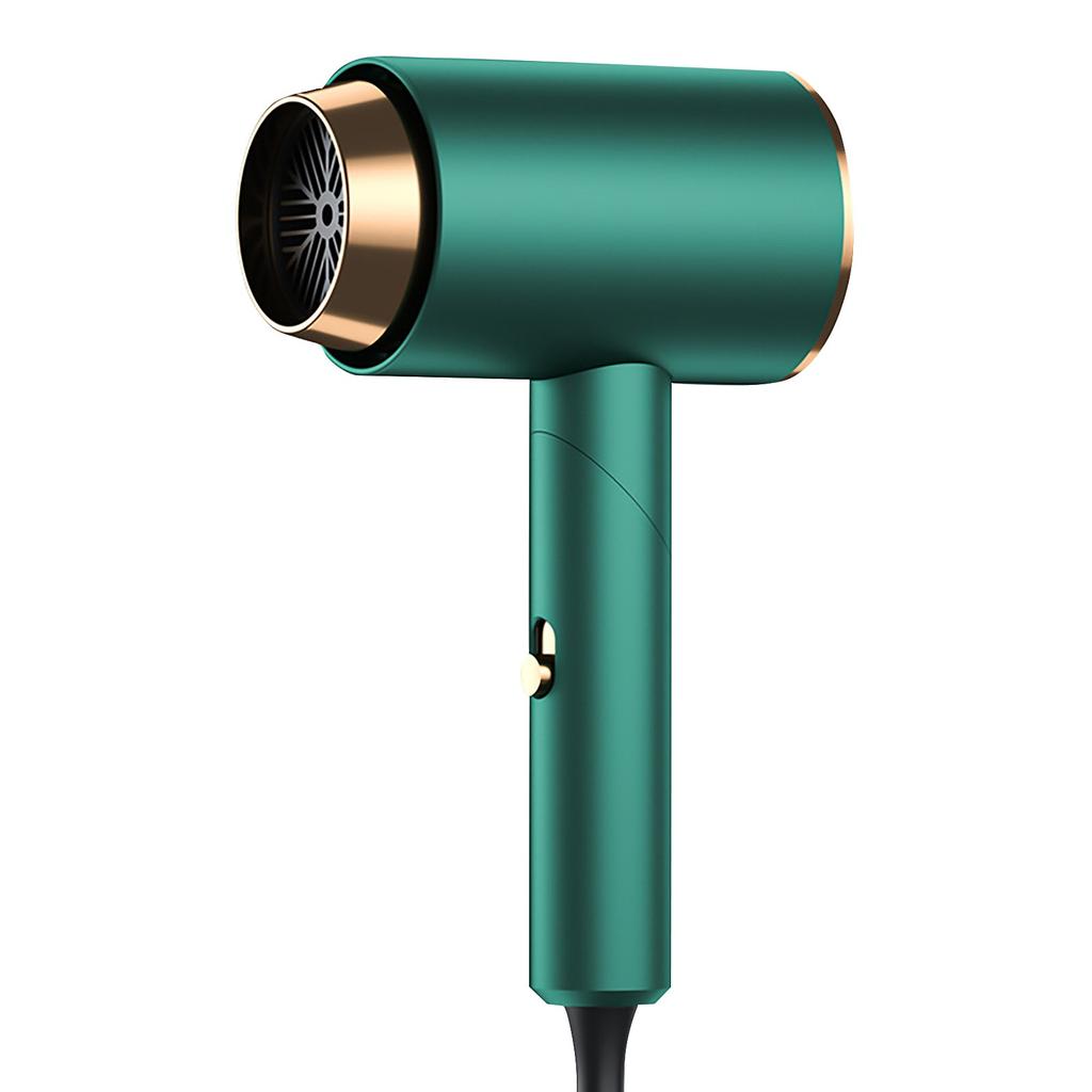 High-power Internet Celebritys Negative Ion Leafless Hair Dryer Household Hot And Cold Wind Hair Care Folding Hair Dryer