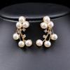 3pcs Women Zircon Flower Necklace Earrings Elegant Party Zircon for Weddings Birthdays Evening Events Floral Luxury Accessories
