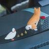 Creative Shiba Inu Car & Desk Ornaments - Cute Animal Models for Center Console Decoration