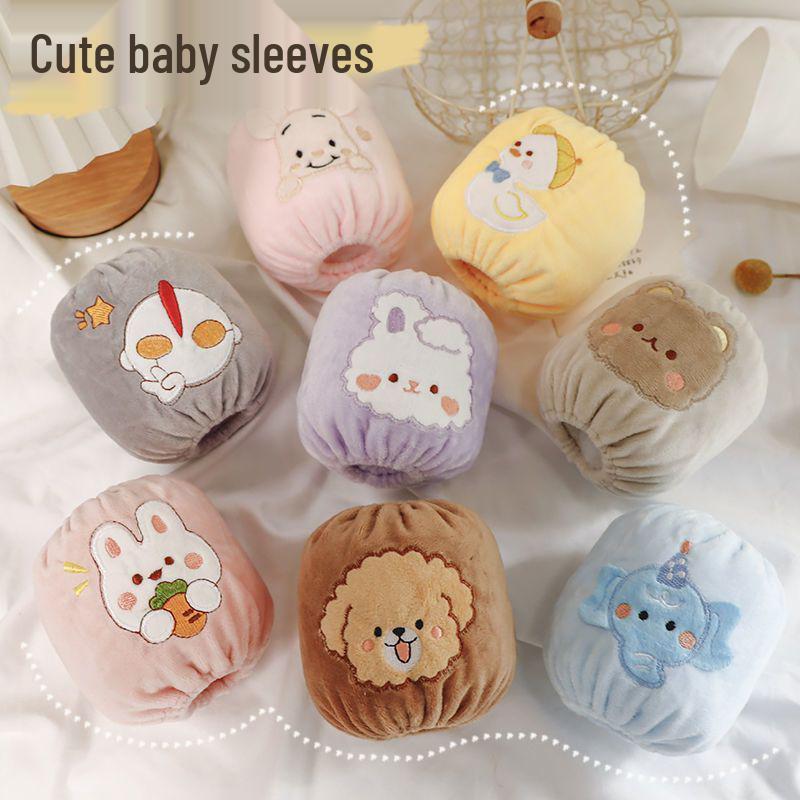 Infant & Toddler Cartoon Sleeve Covers – Cute Winter Covers for Children 1 pair Carrot Rabbit