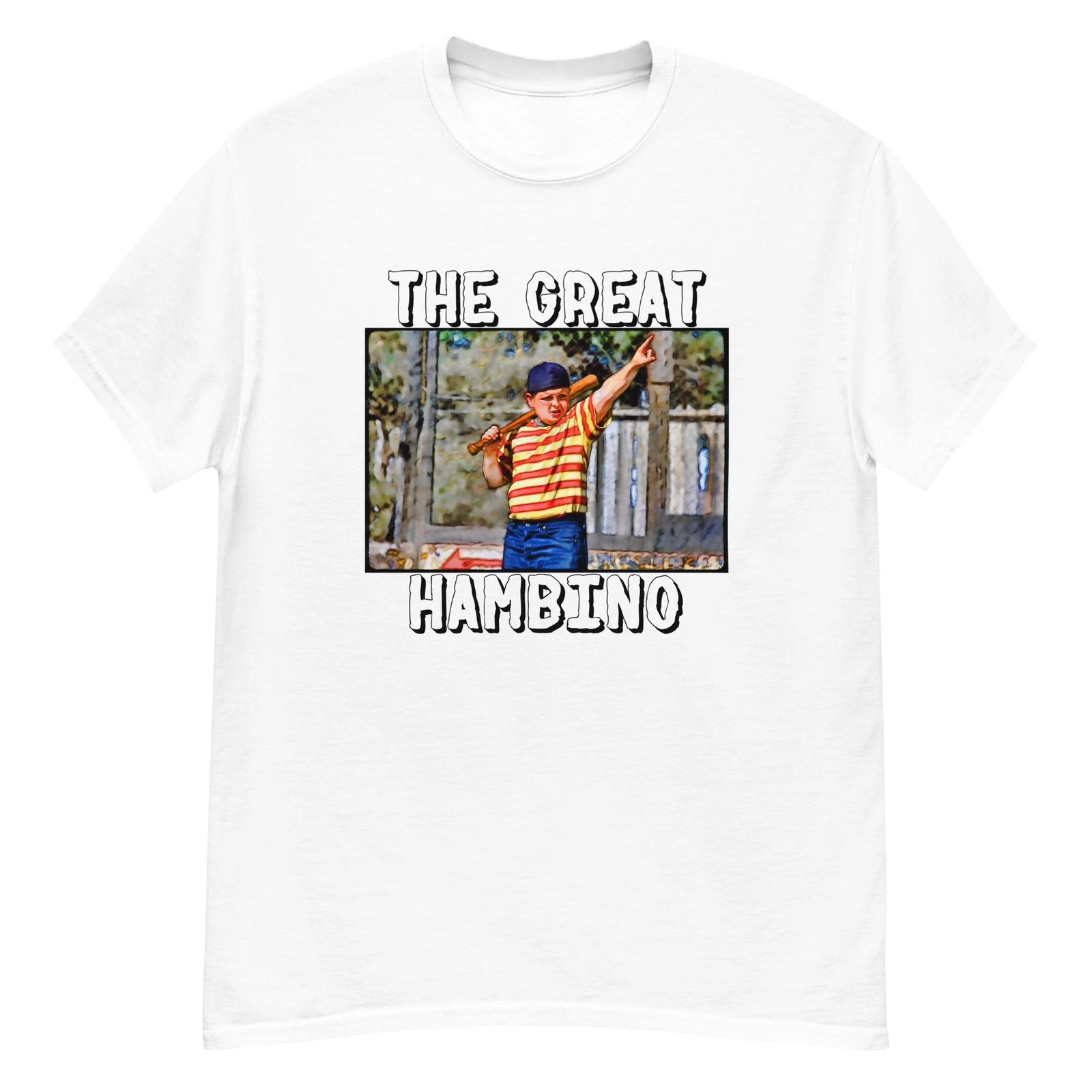 Men s and Women s T-shirts the sandlot tshirt - the great hambino 90s tee XXXXL