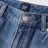 GAP Women's Vintage Washed Ripped Straight Jeans