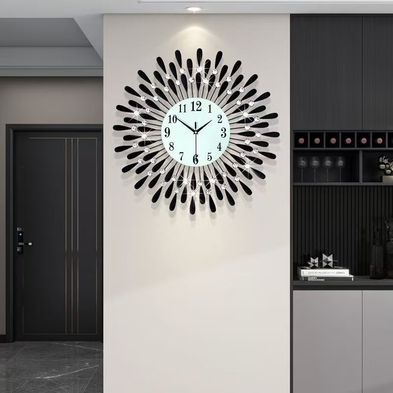 Creative Wall Clock Living Room Decoration Clock Restaurant Modern Silence Wall Watch Artistic Home Decoration Ornaments