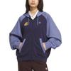 adidas Oryginalna Uliczna HJ W Bluza z Kapturem Miękka Modna Kurtka Damska Fioletowa JL7525