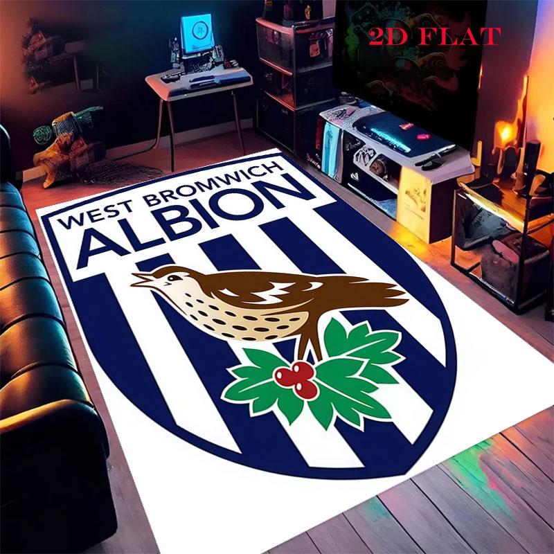 West Brom Poster Carpet Rug for Living Room Bedroom Home Sofa Decoration,Kids Play Nonslip Floor Mat