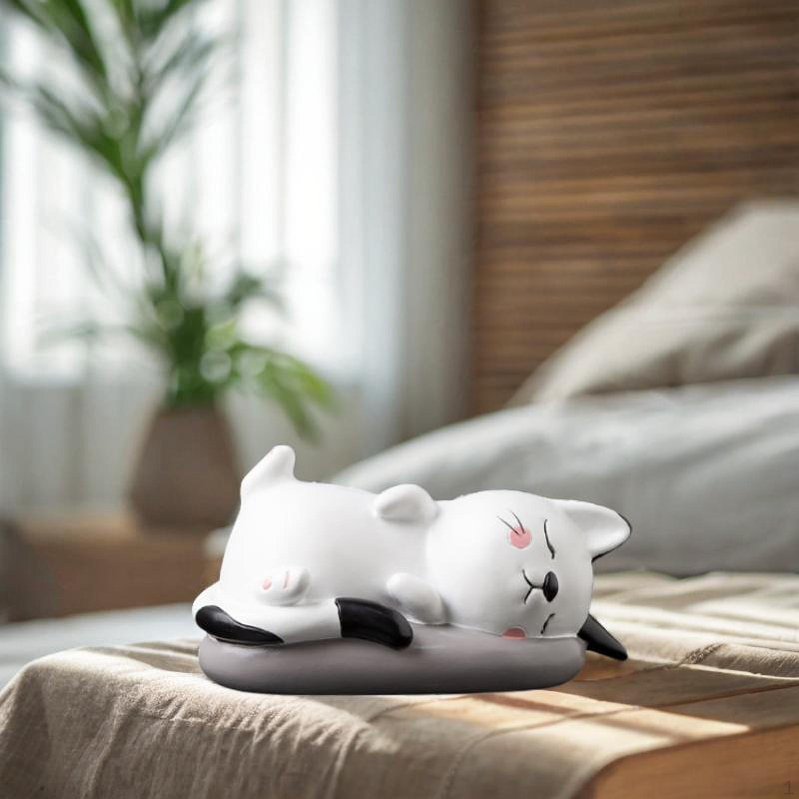 

Фигурка кошки, товары для вечеринок в виде животных, ремесло, смола, домашний декор, коллекционная игрушка, мини-действие 16.5x9.2x8.9cm