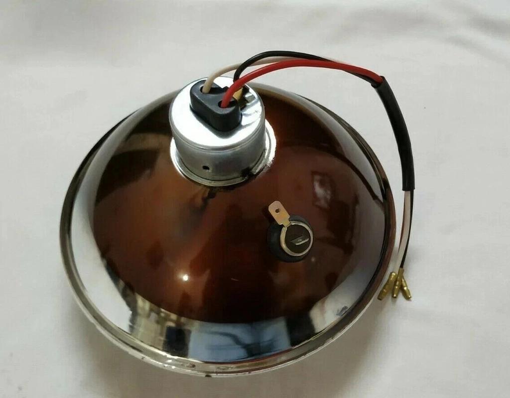 Conversion Lucas Head Lamp Light Beam Lens 7" 516798, 51801, 99-0686, 99-1156