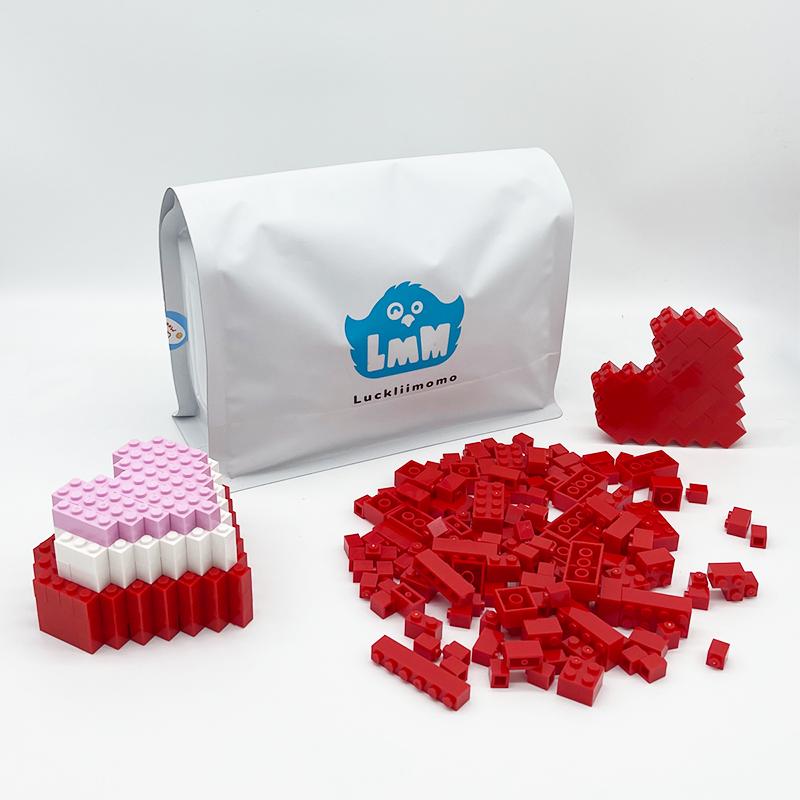 600/1200 Pieces Classic Building Blocks Basic MOC Bulk Building Bricks White Grey DIY Assembled Creative Educational Toys Gift