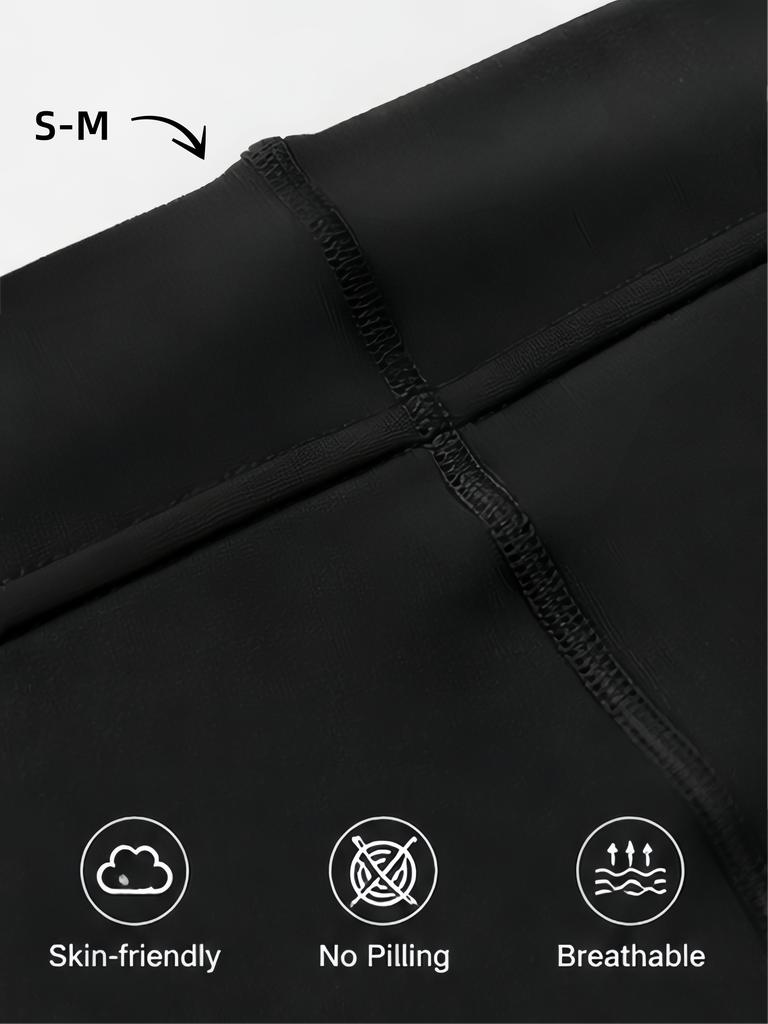 80G Lightweight Black Footed Tights High Waist High Stretch Comfortable Breathable Seamless Pants For Daily Commuting