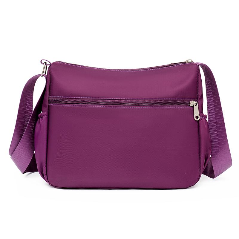 Damen Umhängetasche mit großem Fassungsvermögen Nylon-Canvas-Tasche Wasserdicht und verschleißfest Mehrere Taschen für Pendler, Freizeit, Outdoor Crossbody-Tasche