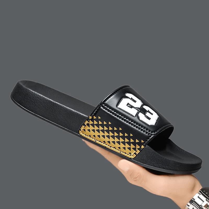 Men's Shoes Man Home Plips Plops Soft Slides Non-slip Slippers Indoor Outdoor EVA  Sandals Beach Garden Sandals