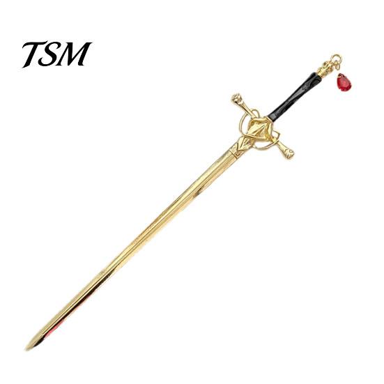 Hairpin Ladies Ancient Sword Bright Luster Plating Smooth Hair Fork Surface Chinese Anti Fall Stick Accessories Barrette