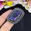 Russian Charoite Gemstone 925 Sterling Silver Jewelry Ring Size 8.5 KG-1661