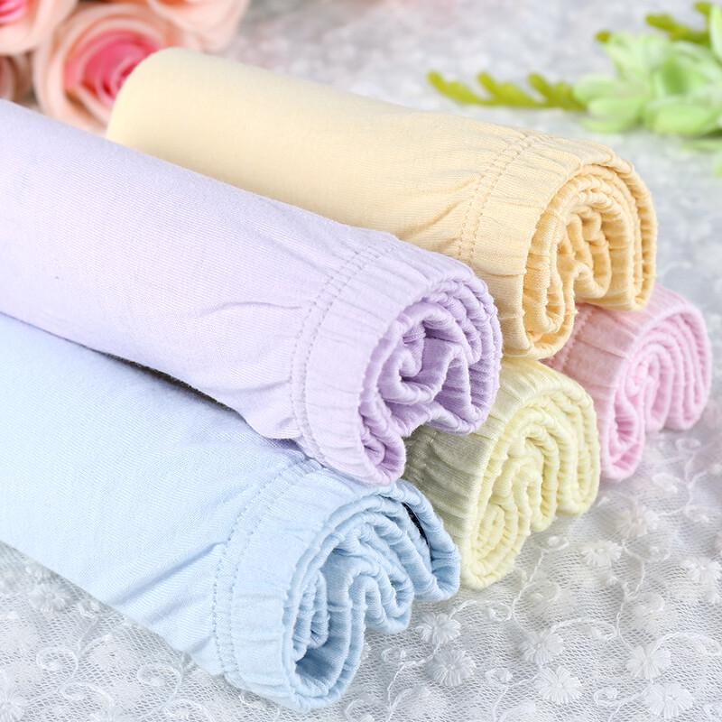 Deanfun Women's Plus Size Cotton Mid-Rise Briefs 3-Pack