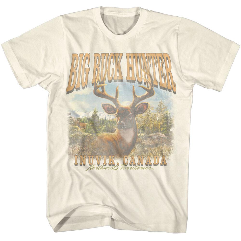 Big Buck Hunter Video Game Inuvik Canada Nothern Territories Men T Shirt M