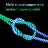 6A Fast Charging RGB Breathing Luminous Gradient Light Data Cable 66W TYPE-C Charger For 15 Pro Huawei Samsung Data Cable