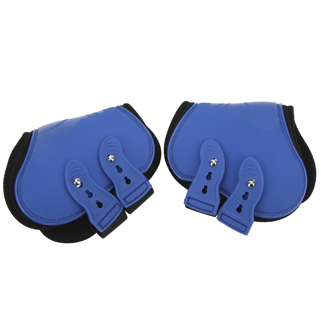 2Pcs PU Neoprene Leg Horse Boots Horse Leg Brace Guards Hind Legs Protection Gears