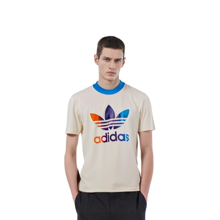Adidas Originals Adicolor 70s T Shirt Men's Beige IP6967