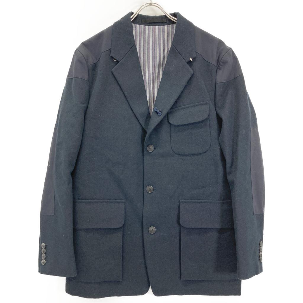 NIGEL CABOURN 21AW New Tenjin Jacket/Pants Set Suit Setup 48 NavyUsed